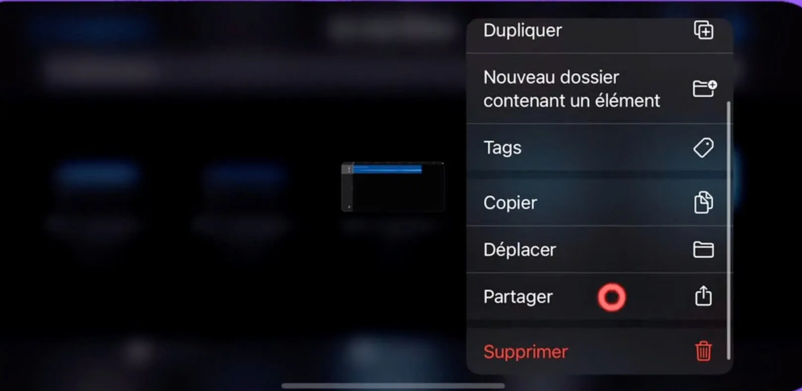 Exporter le fichier en tant que sonnerie