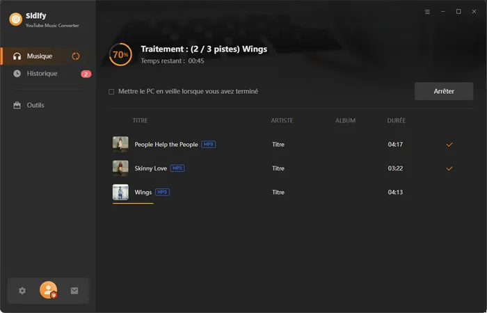 Étape 4: Télécharger la musique YouTube en tant que sonnerie