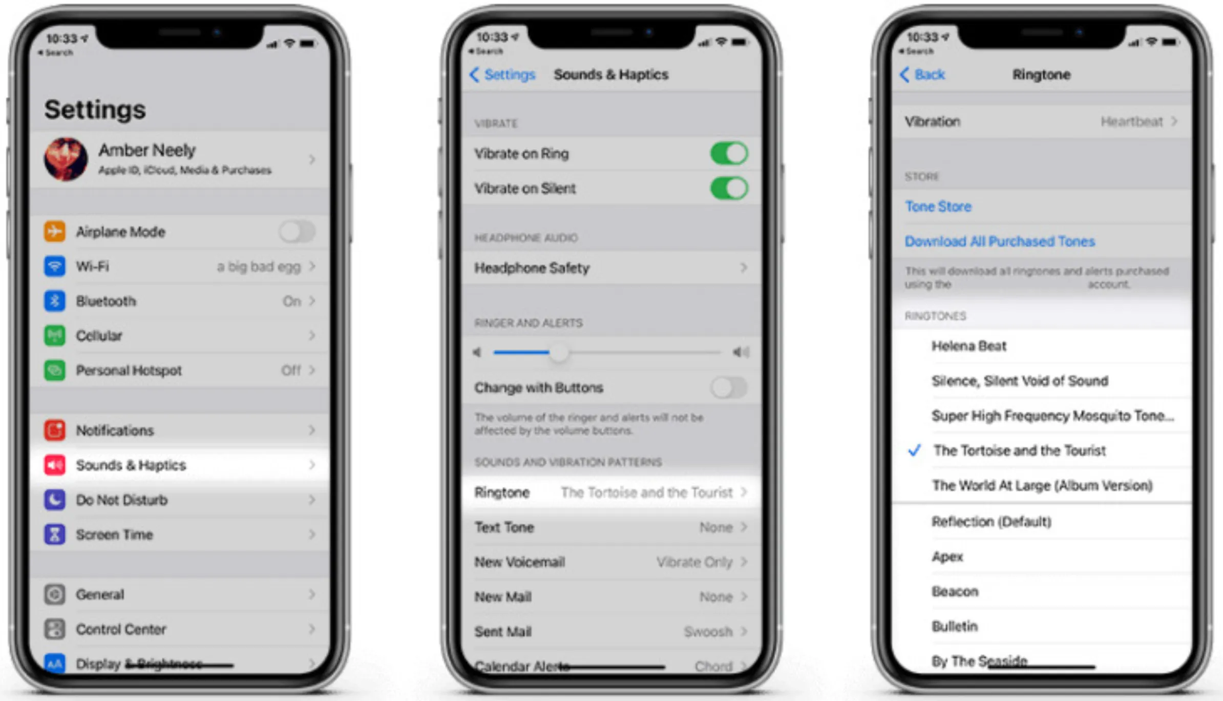 Étape 6 : Activer la sonnerie sur l’iPhone