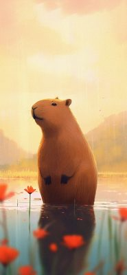 Fonds d’écran Capybaras