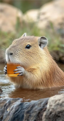 Fonds d’écran Capybaras