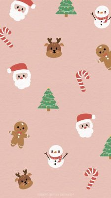 Fonds d’écran de Noël mignons et doux