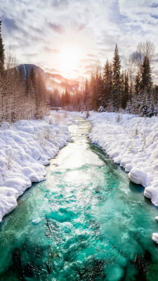 Fonds d’écran d’hiver